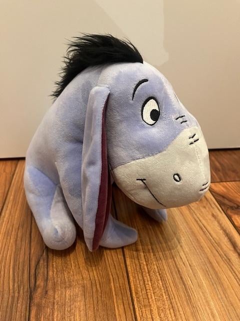 Winnie The Pooh Eeyore Iejoor zittend pluche knuffel, Ophalen of Verzenden, Nieuw, Overige typen