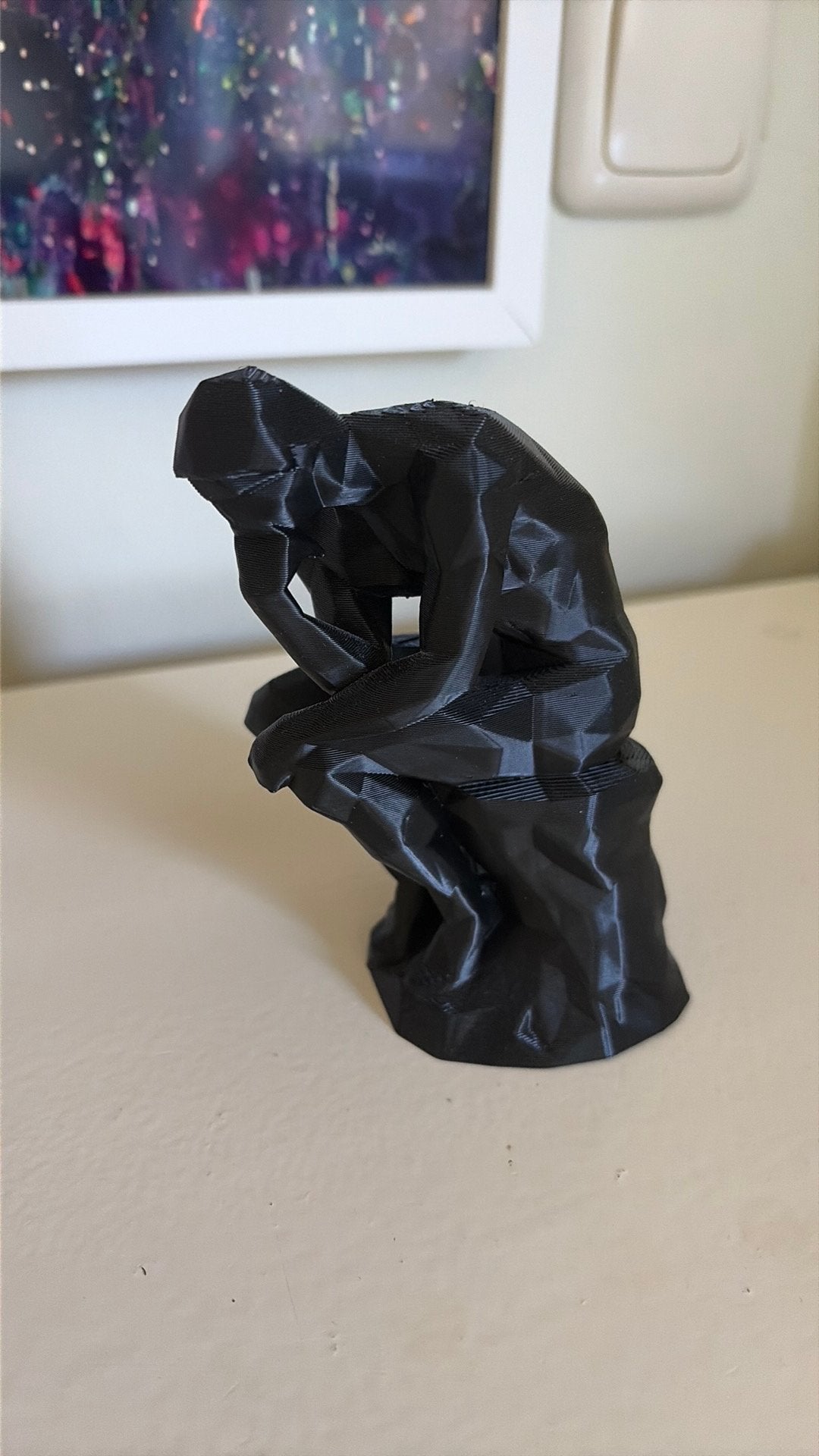 De Denker low poly, Ophalen of Verzenden, Nieuw