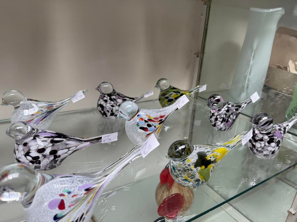 Glazen vogeltjes, Antiek en Kunst, Ophalen of Verzenden