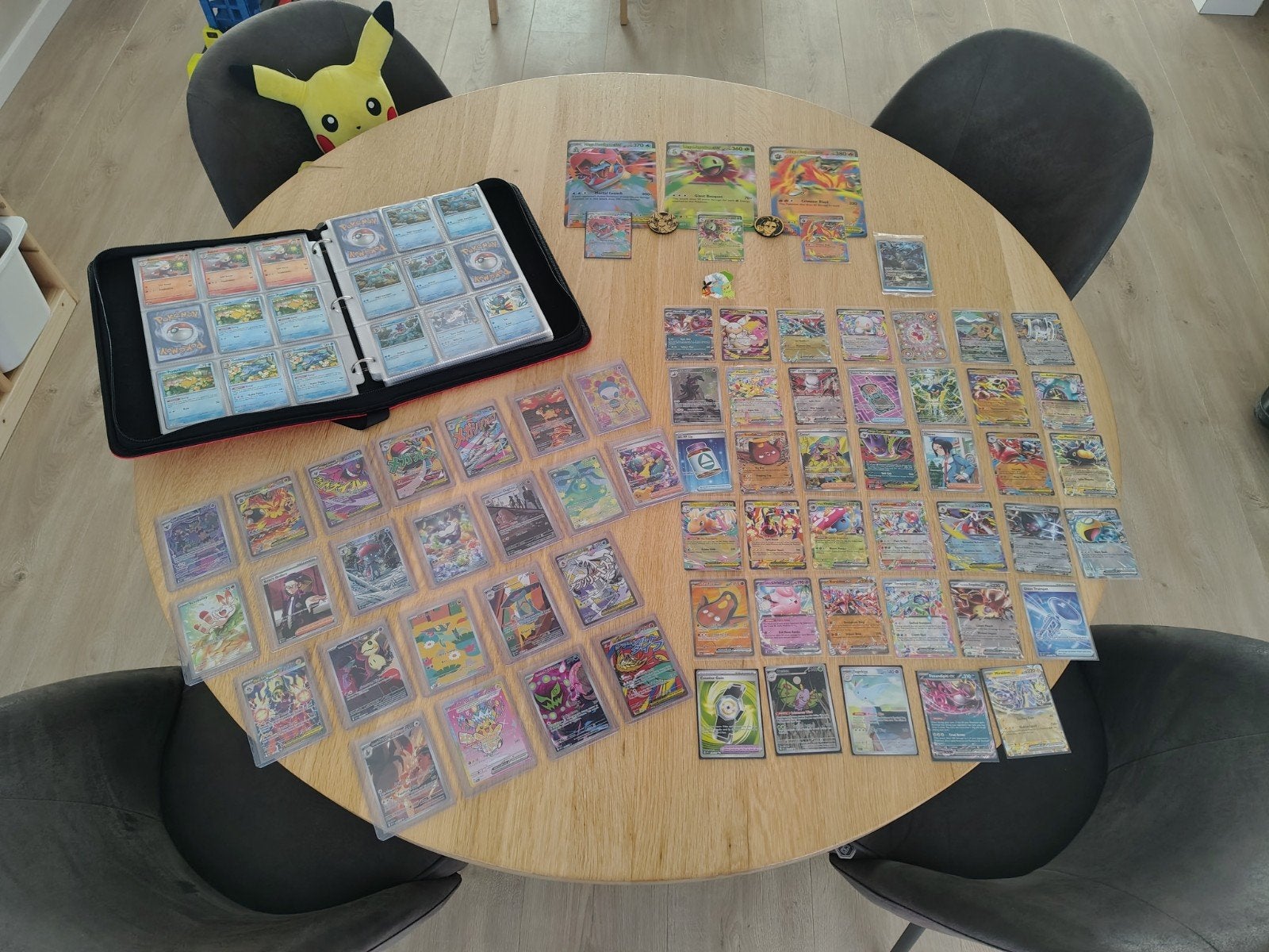 Incomplete set Ascended Heroes, incl. Pikachu EX twv 400+, Ophalen