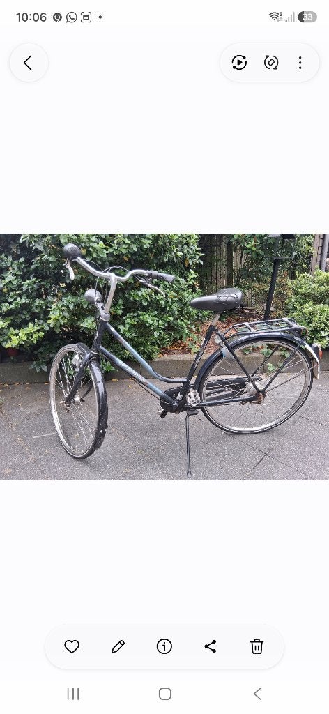 Fiets, Fietsen en Brommers, Ophalen, Gebruikt, Trommelrem, Gazelle