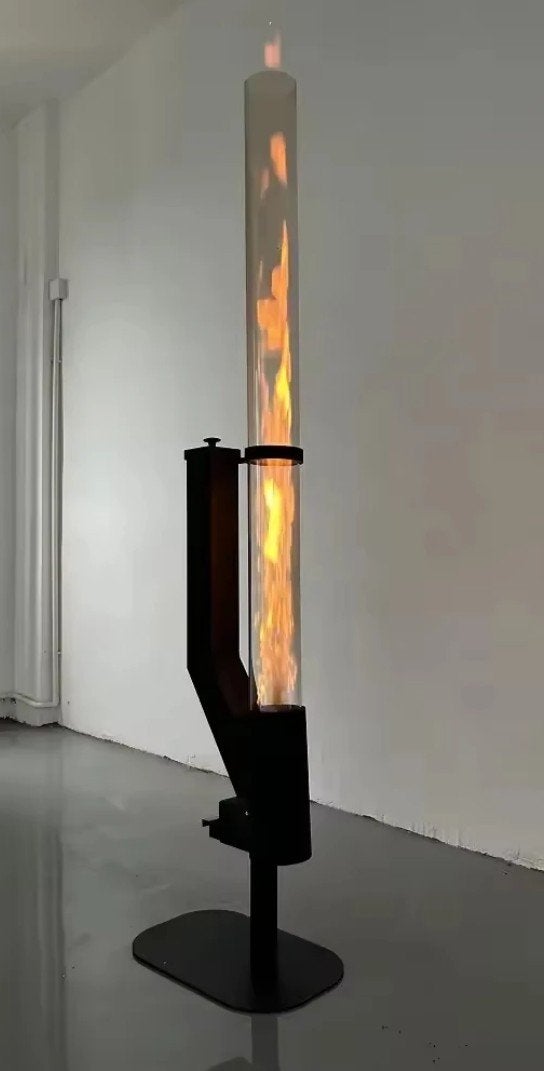 Pellet kachel terras heater, Steigerhoutdesign, Info@steigerhoutdesign.nl, Nieuw, Ophalen of Verzenden