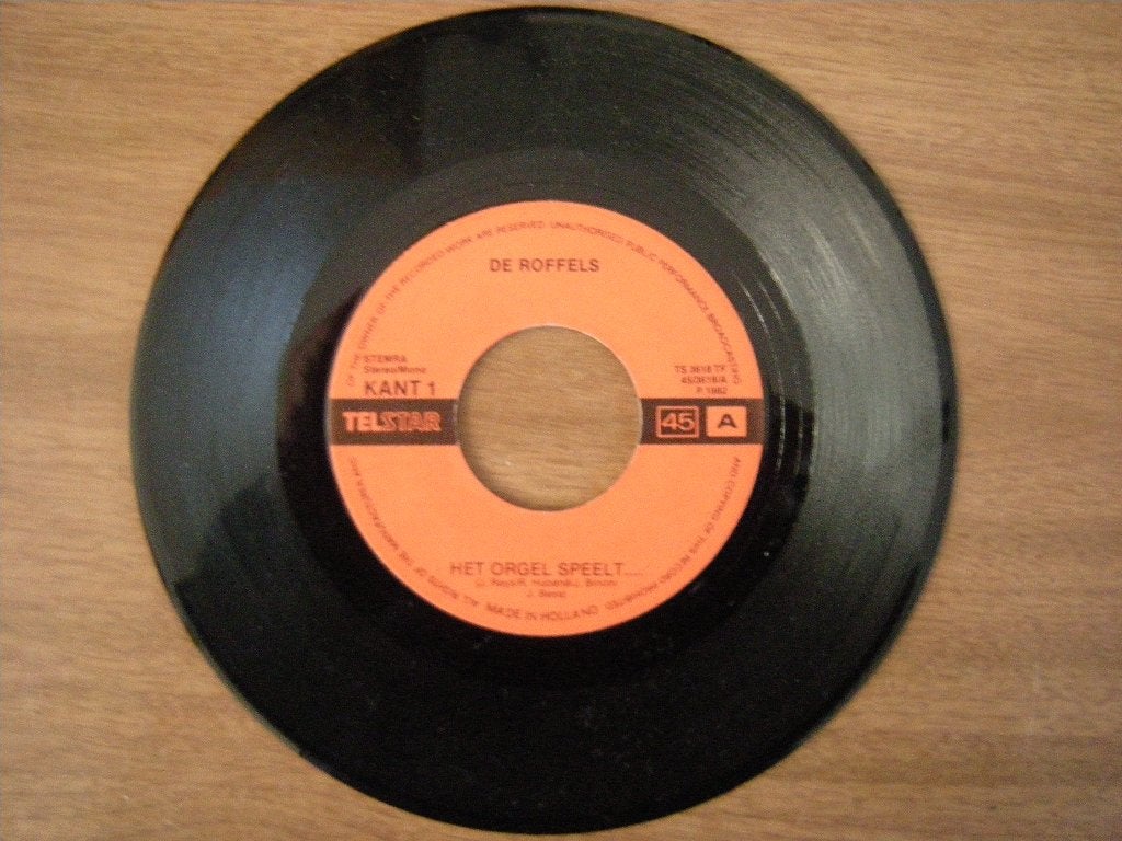 De Roffels (Het Orgel Speelt...) telstar., Gebruikt, 7 inch, Ophalen of Verzenden, Pop