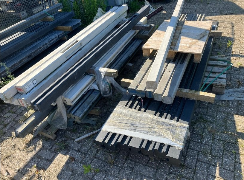 betonpalen schutting €5 per stuk!, Tuin en Terras, Schuttingen, Ophalen, Nieuw, Overige materialen, Minder dan 3 meter