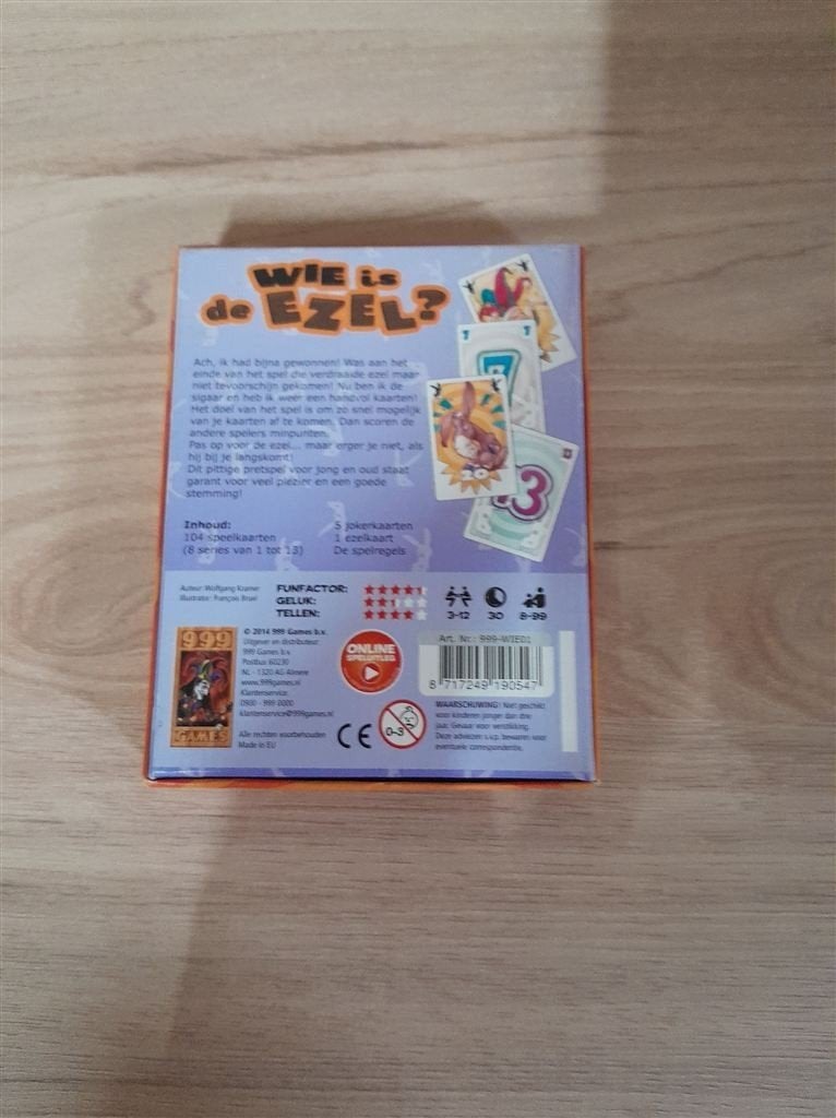 Wie is de ezel - s3266, Verzenden, Zo goed als nieuw