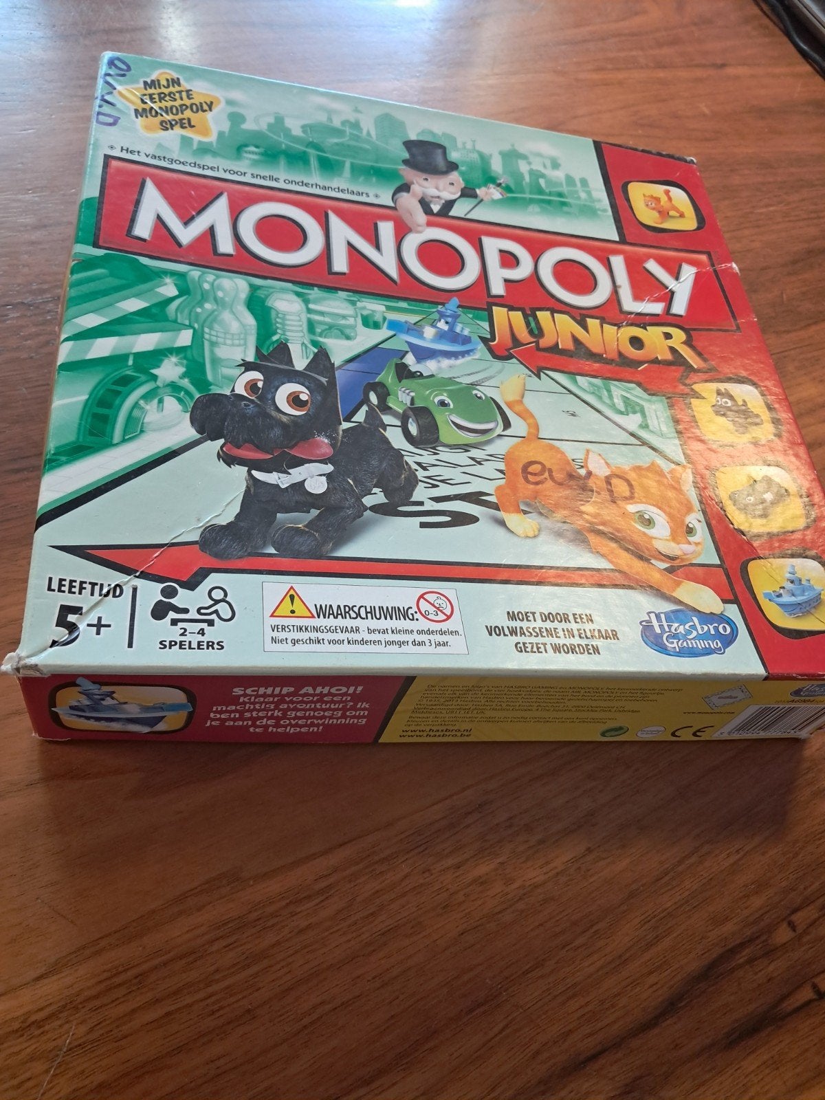 Monopoly Junior - Mijn Eerste Monopoly Spel, Hobby en Vrije tijd, Gezelschapsspellen | Bordspellen, Een of twee spelers, Ophalen of Verzenden