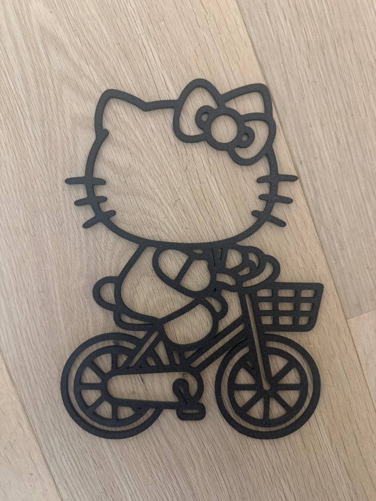 Hello Kitty, Huis en Inrichting, Verzenden, Kunststof, Nieuw, Decoratieobject