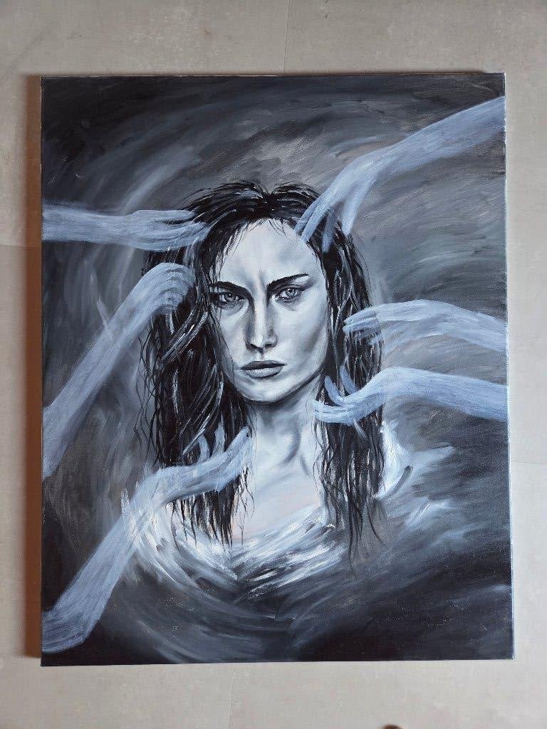 Schilderij 100x80, Ophalen