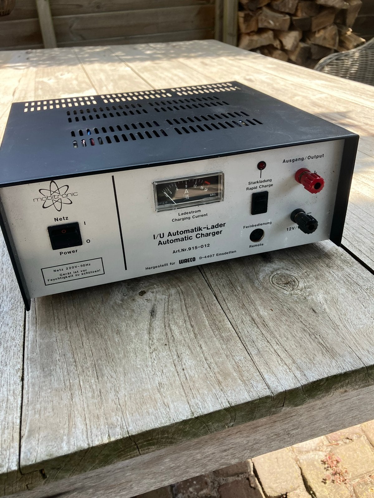 Mobitronic I/U Automaat-Lader 12V Acculader voor Boot, Ophalen of Verzenden, Gebruikt, Motor en Techniek