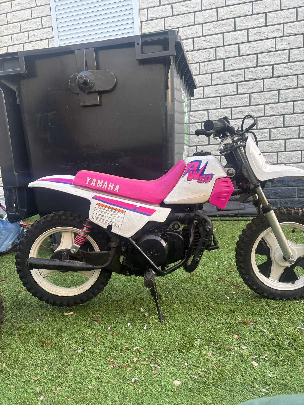Yamaha PW50 - Bieden naar waarde defecte accu's, Ophalen, Gebruikt