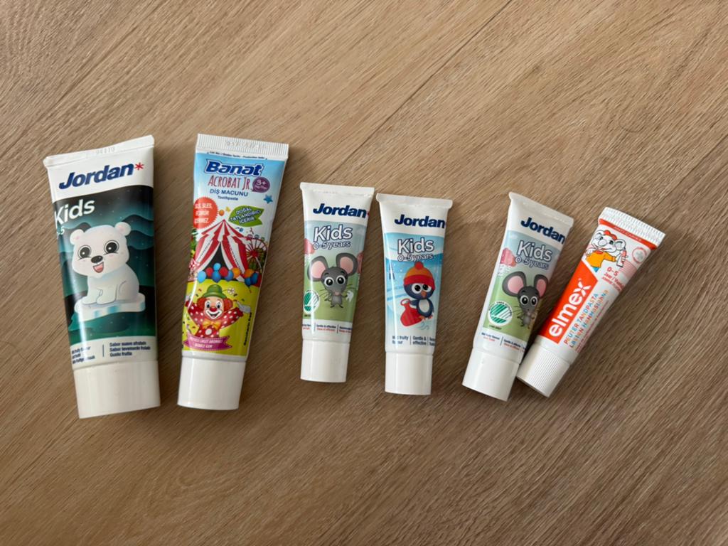 Tandpasta kinderen - diverse soorten (NIEUW), Ophalen of Verzenden, Nieuw, Tandpasta