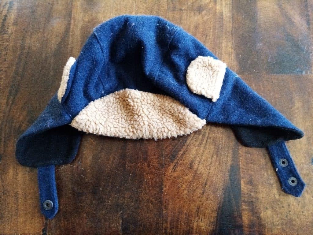 Blauwe Frendz muts, one size, niet gedragen, Jongen of Meisje, Ophalen of Verzenden, Muts, Nieuw