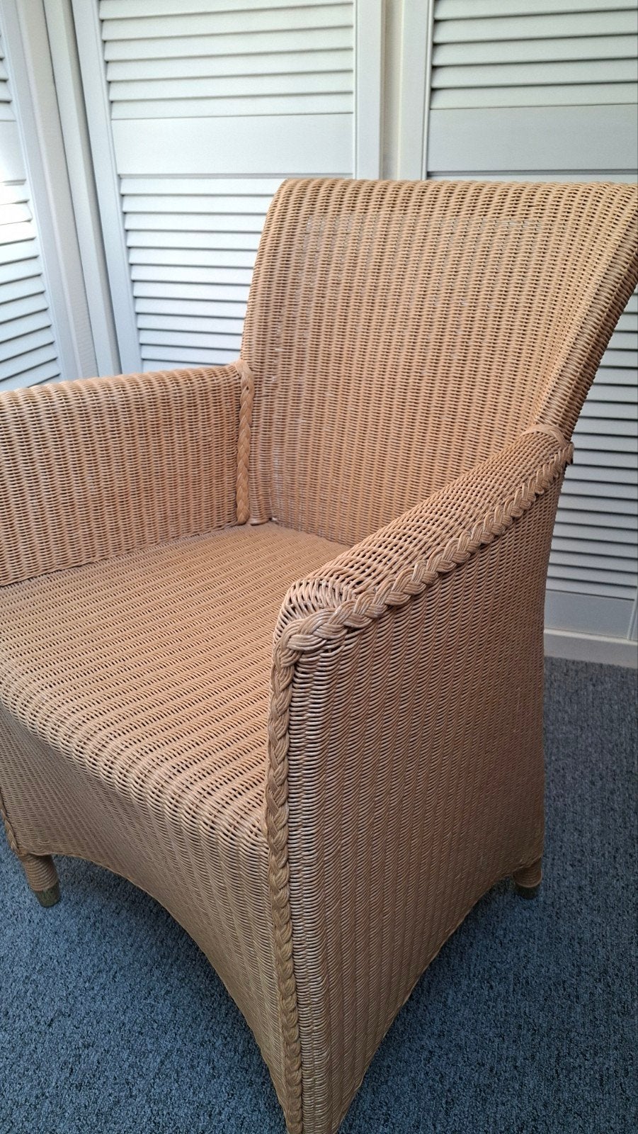 2 stoelen van loom, Huis en Inrichting, Fauteuils, Ophalen, Gebruikt
