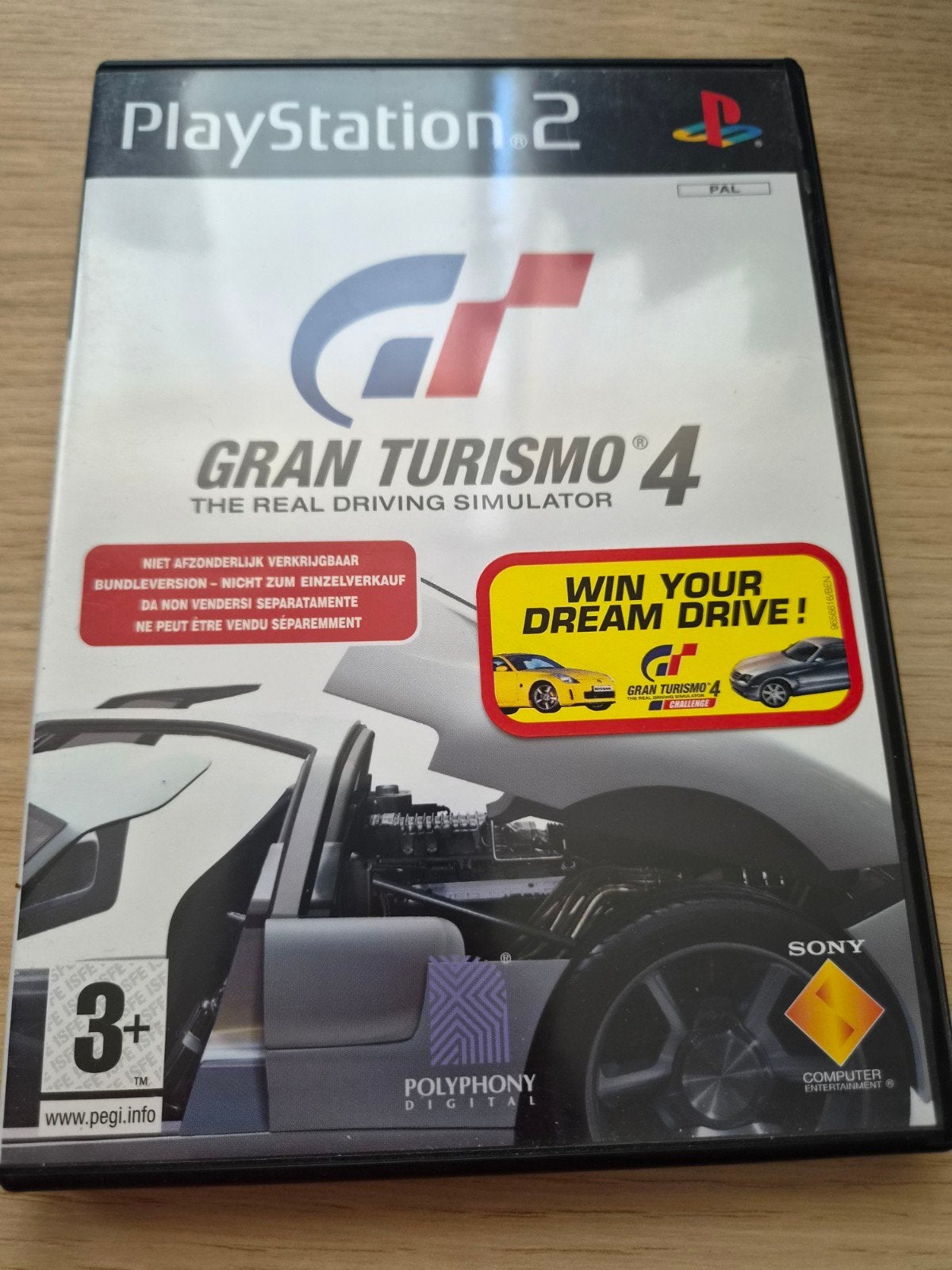 Gran Turismo 4 - PlayStation 2 (PS2) - Racegame, Gebruikt, Gekoppelde computers, Racen en Vliegen, 2 spelers