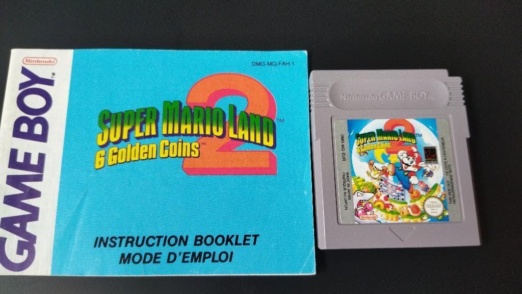 game boy Super Mario Land 2; 6 golden coins, Spelcomputers en Games, Gebruikt, Verzenden, Overige genres, 1 speler