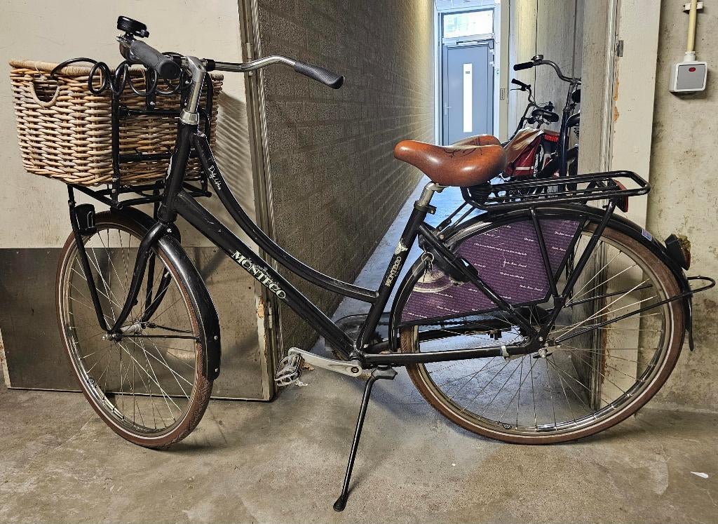 Zwarte damesfiets Gazelle Miss Grace, Montego, Fietsen en Brommers, Fietsen | Dames | Damesfietsen, Ophalen, Terugtraprem, Gebruikt