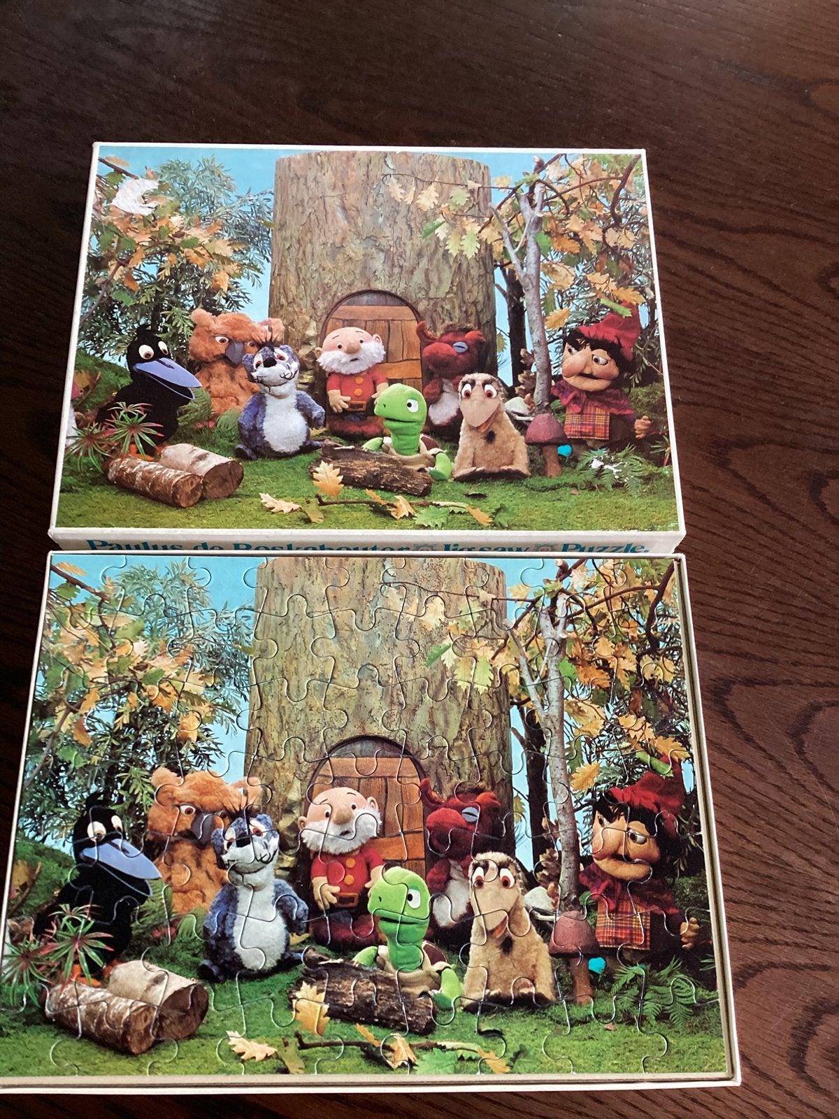 Diversen wat oudere legpuzzels oa barbapapa,tita tovenaar,en, Hobby en Vrije tijd, Ophalen of Verzenden, 500 t/m 1500 stukjes