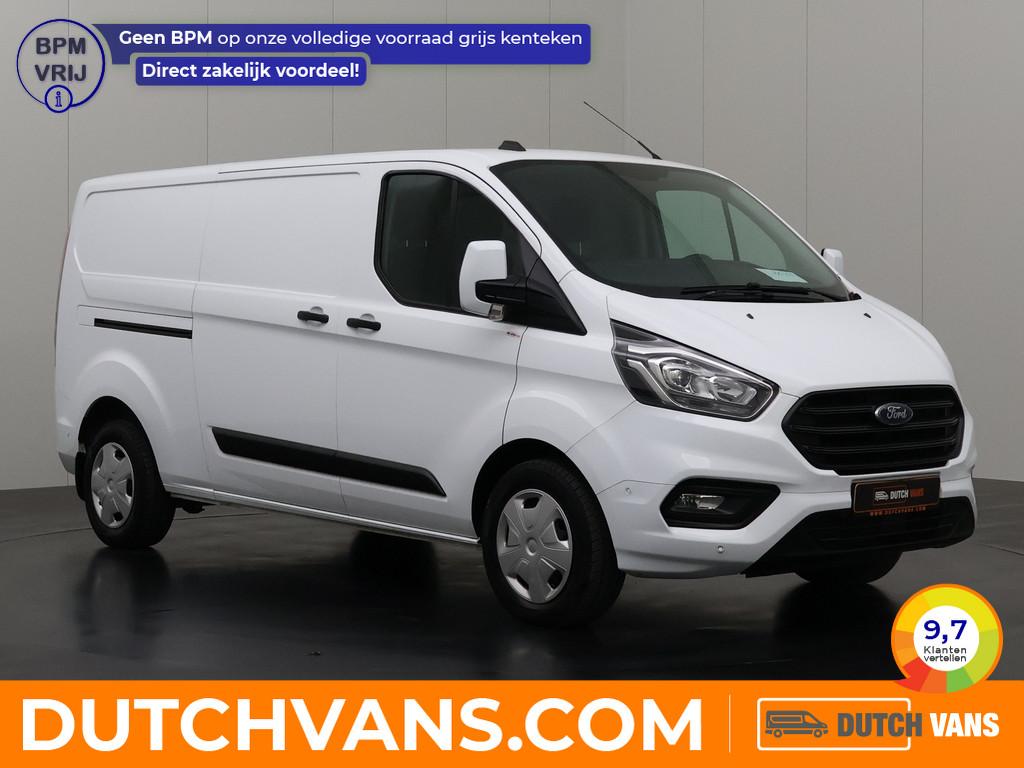 Ford Transit Custom 2.0TDCi 130PK Lang | Airco | Cruise | 3-, Voorwielaandrijving, Gebruikt, Euro 6, 4 cilinders