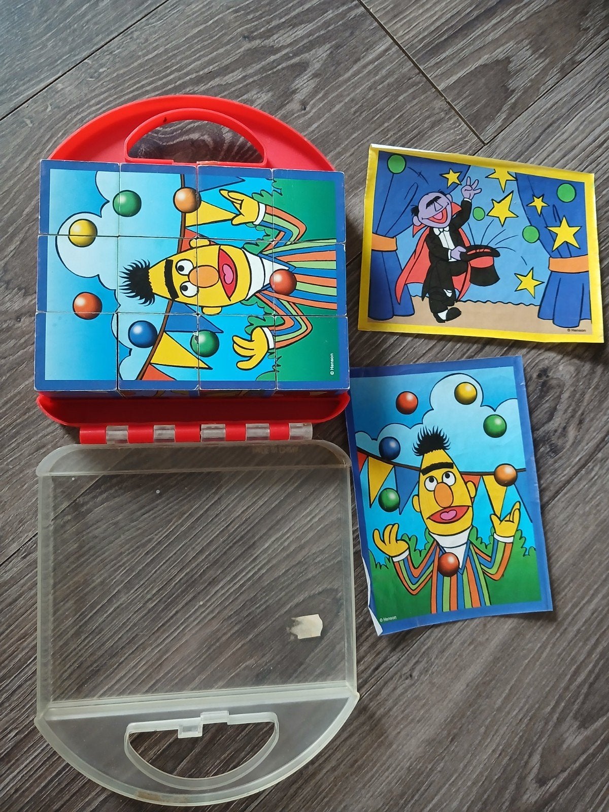 blok puzzels Henson Sesamstraat, Disney leeuwenkoning, Ophalen
