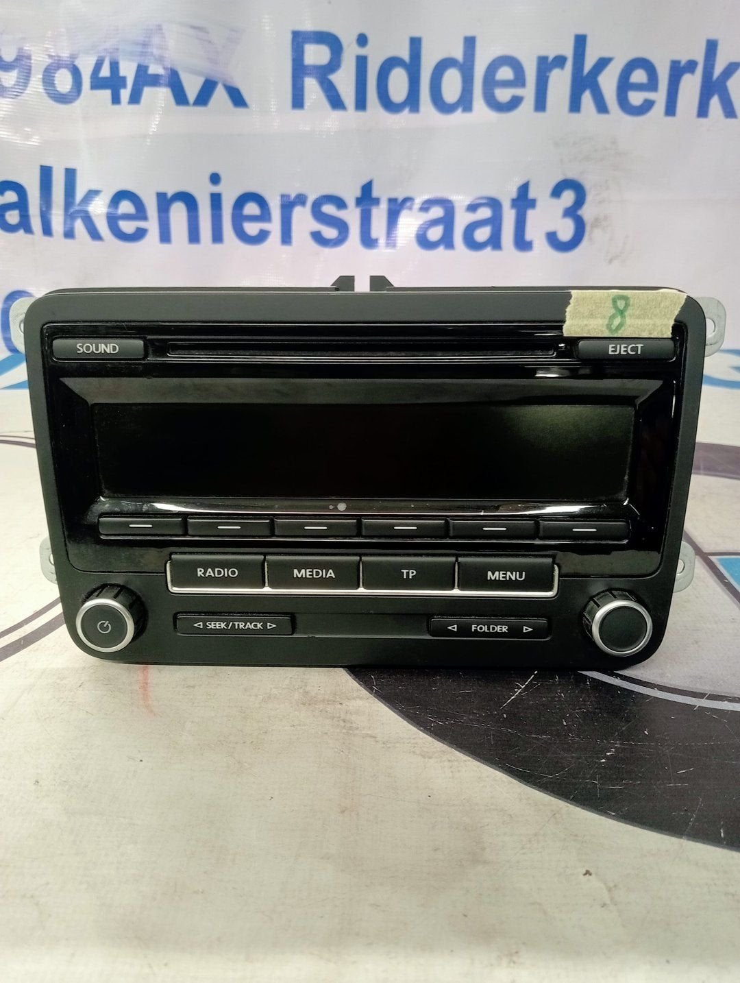 VW PASSAT radio 1k0 035 186 an, Gebruikt, -, -, Ophalen of Verzenden