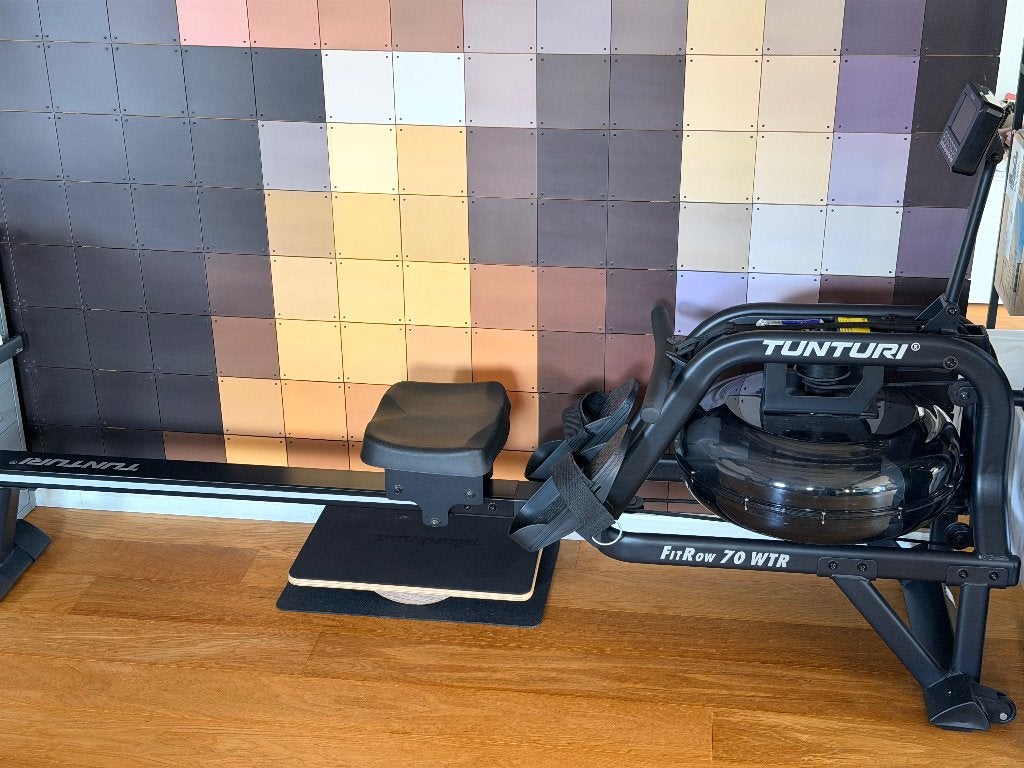 Tunturi Roeitrainer, Sport en Fitness, Ophalen, Benen, Zo goed als nieuw, Metaal