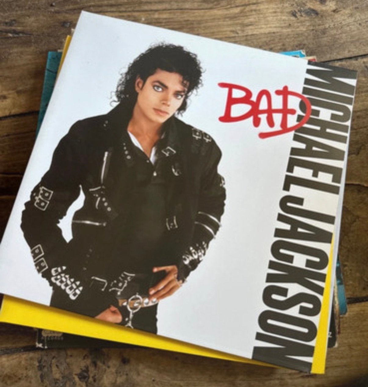 Michael Jackson - BAD vinyl, Verzenden, Zo goed als nieuw, LP