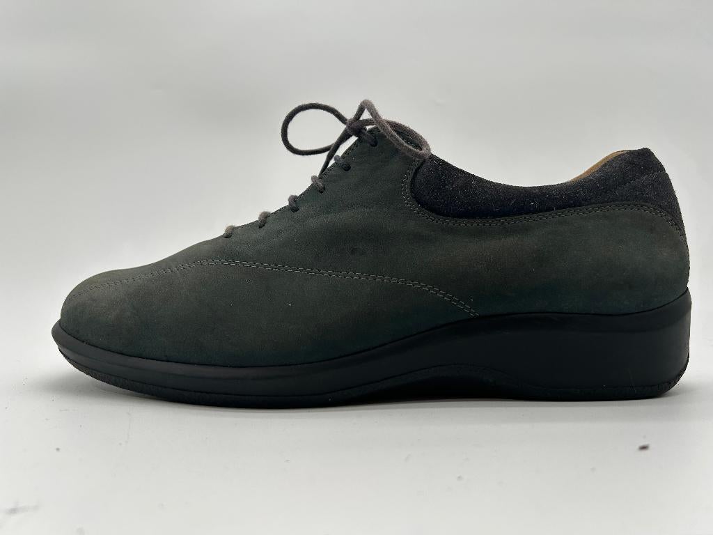 Durea, maat 41 e , donker groene veterschoenen., Durea, Verzenden, Wandelschoenen, Zo goed als nieuw