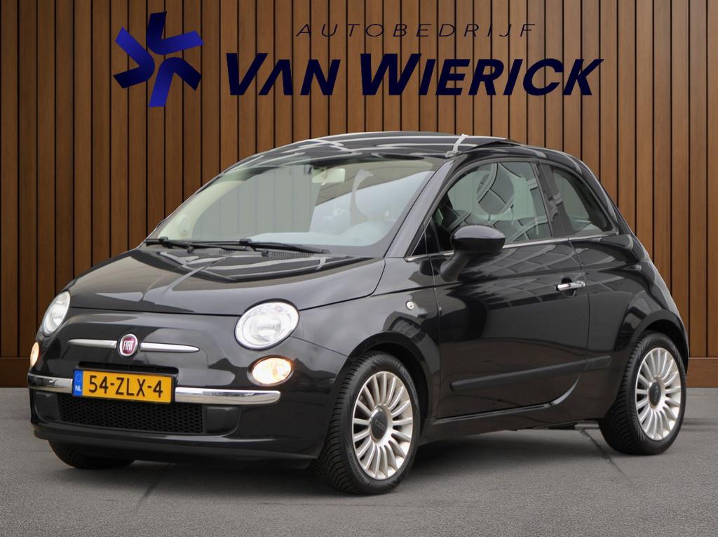 Fiat 500 0.9 TwinAir Lounge 86PK!| Schuif/kantel dak | Leer, Euro 5, 86 pk, Gebruikt, Bedrijf