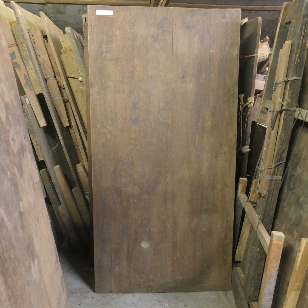 Tafel TQ83 oud teak hout gedisseld blad landelijk SALE 75%