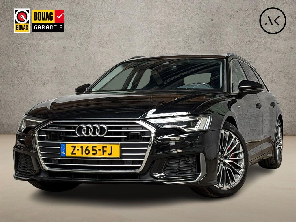 Audi A6 Avant 55 TFSI e quattro S-Line Competition 368Pk Aut, Auto's, Audi, Automaat, 12 maanden, Gebruikt, Zwart