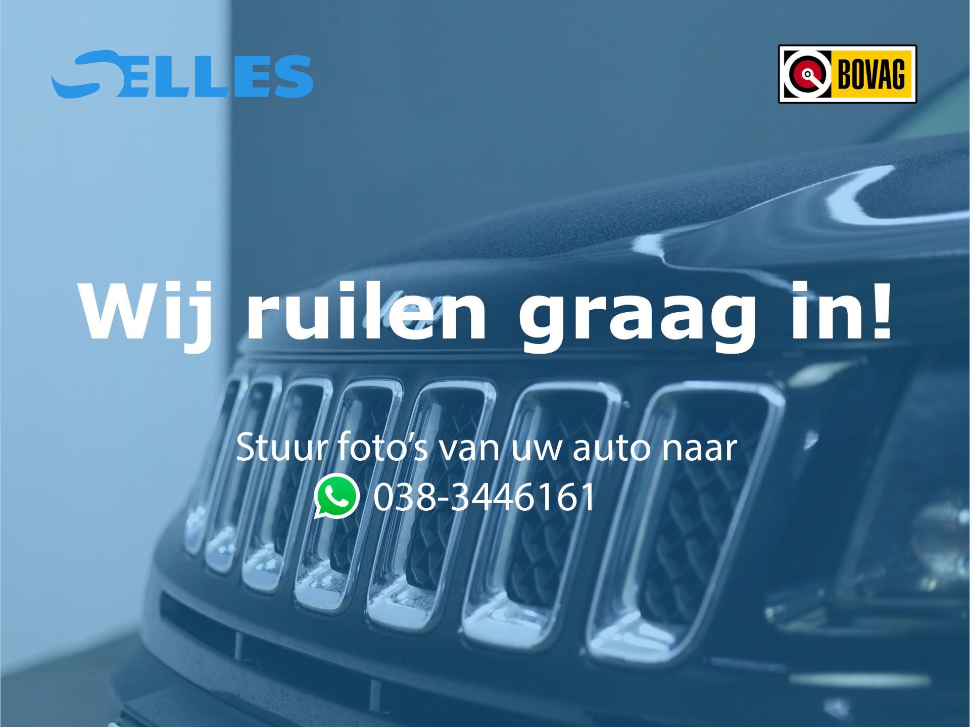 Jeep Compass 2.0 North Business Edition | Navigatie | Camera, Auto's, 1998 cc, Gebruikt, Zwart, Handgeschakeld