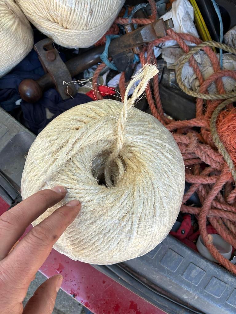 Grote klossen touw - Diverse soorten en maten, Ophalen of Verzenden, Gebruikt