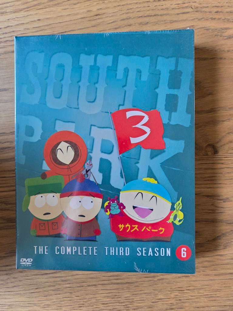 South Park DVD set seizoen 3, Alle leeftijden, Ophalen of Verzenden, Nieuw in verpakking, Komedie