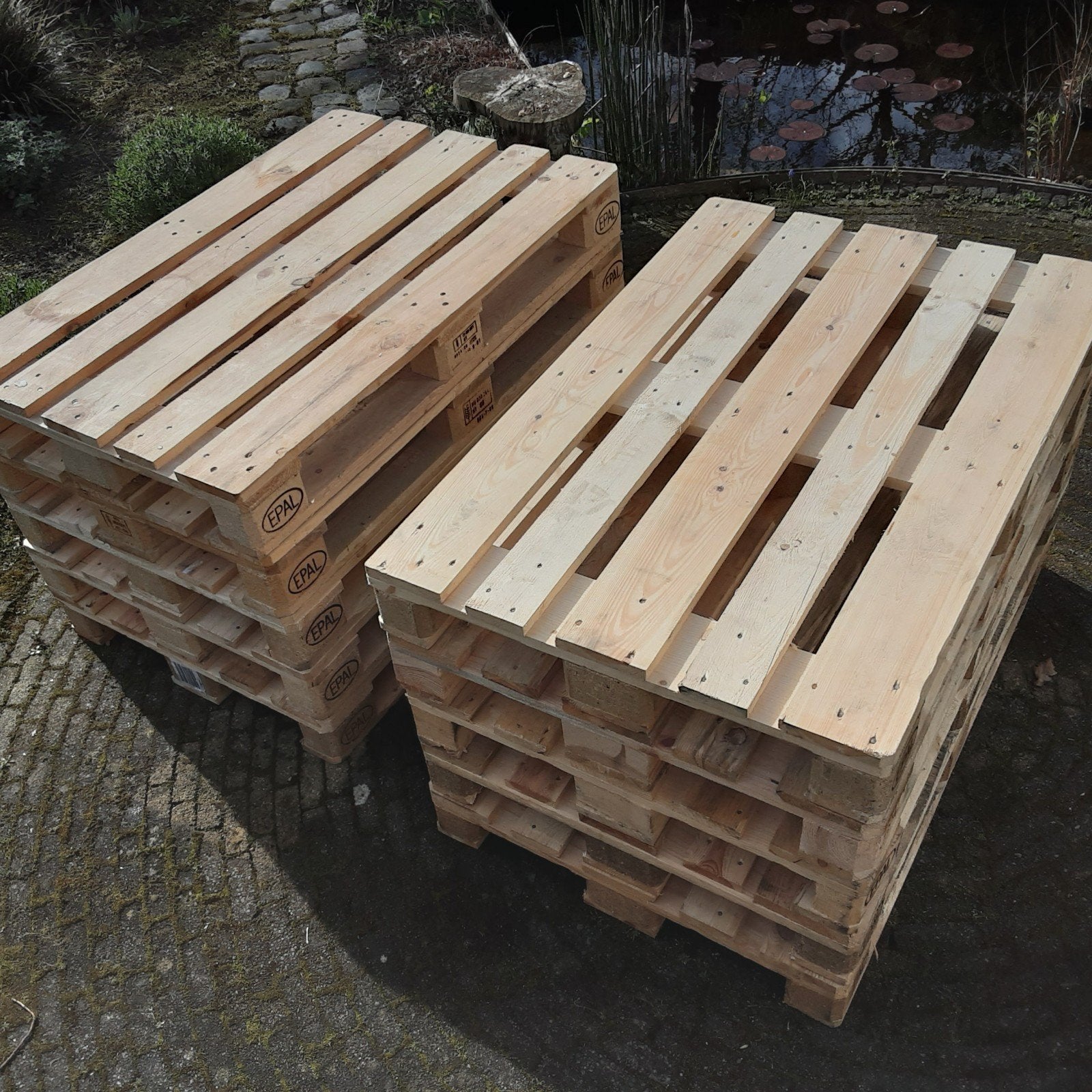 europallets, Ophalen, Zo goed als nieuw, Pallet, Minder dan 200 cm
