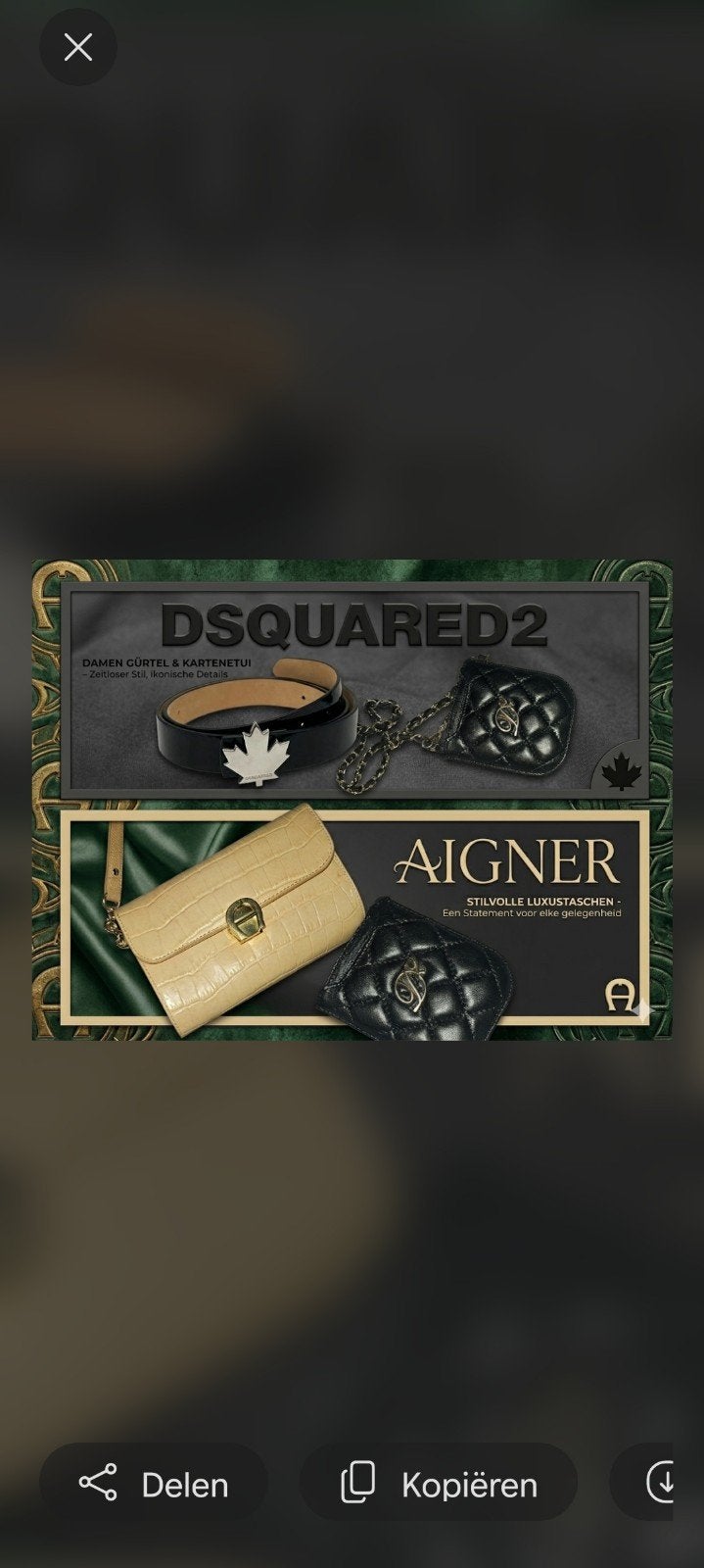 Aigner Zwarte Schoudertas met Gouden Details, Ophalen of Verzenden, Zo goed als nieuw, Zwart, Handtas