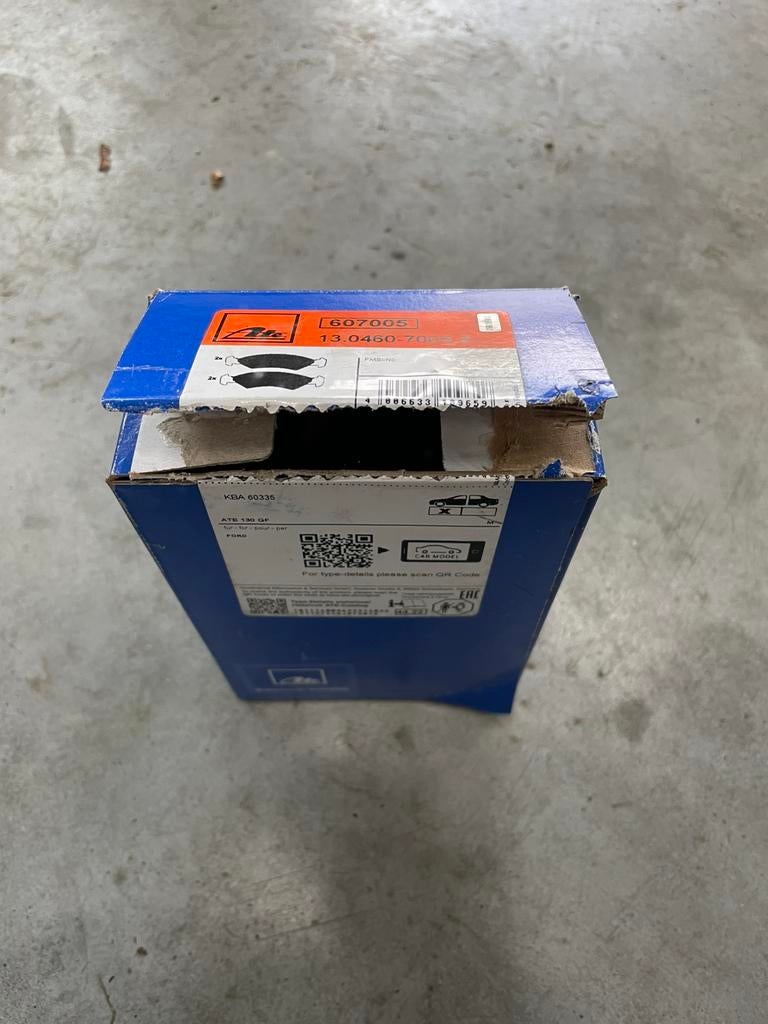 Ford fiesta mk1/mk2 remblokken, Ophalen of Verzenden, Nieuw, Ford