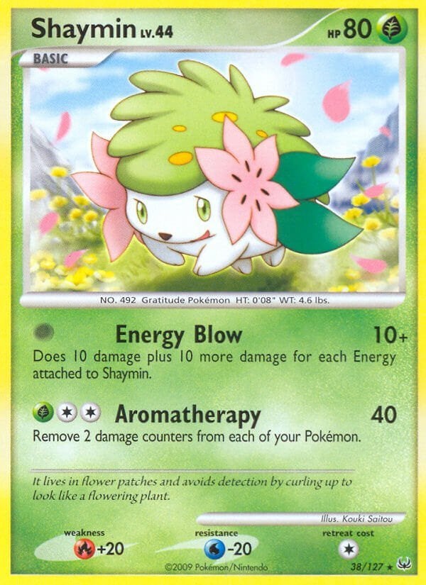 Platinum Series » Platinum » Shaymin 38/127, Ophalen of Verzenden, Zo goed als nieuw, Meerdere kaarten