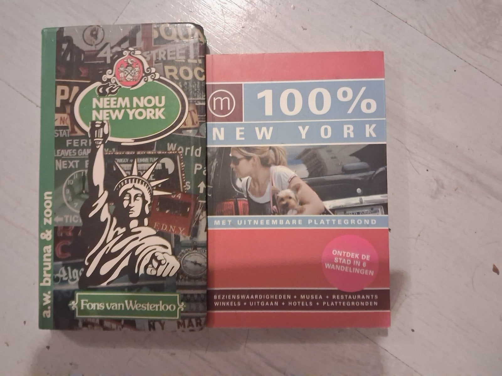 Reisgidsen New York: Neem Nou New York & 100% New York, Verzenden