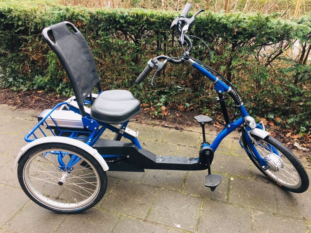 Driewielfiets: Nijland Singly met nieuwe accu 630 WH., Ophalen of Verzenden, Gebruikt