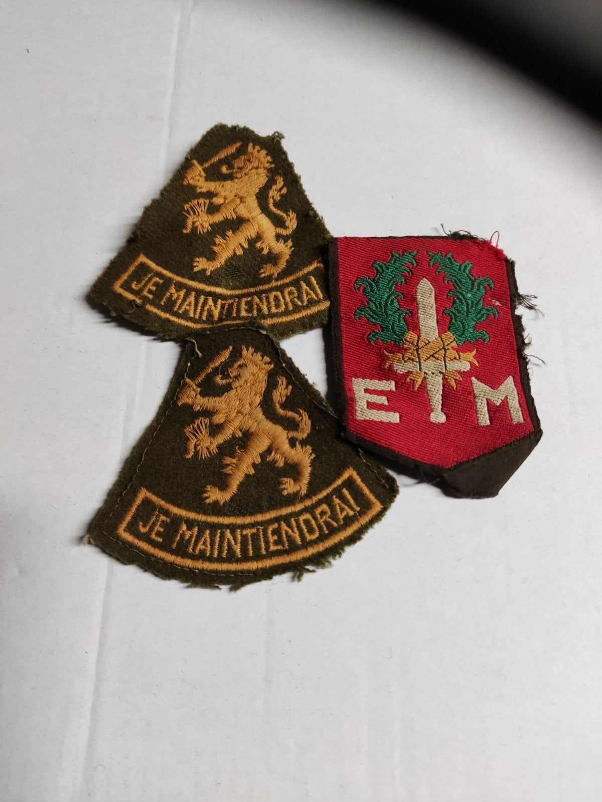 Mouwemblemen, Ophalen of Verzenden, Landmacht, Nederland, Boek of Tijdschrift