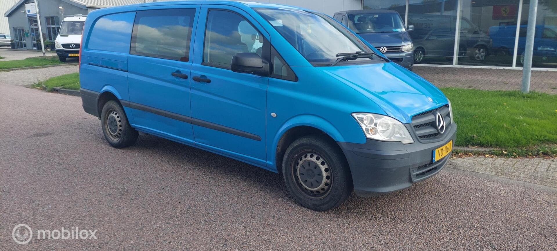 Mercedes Vito Bestel 113 CDI 320 Lang DC Dubbel cabine, Euro 5, 136 pk, Gebruikt, 4 cilinders