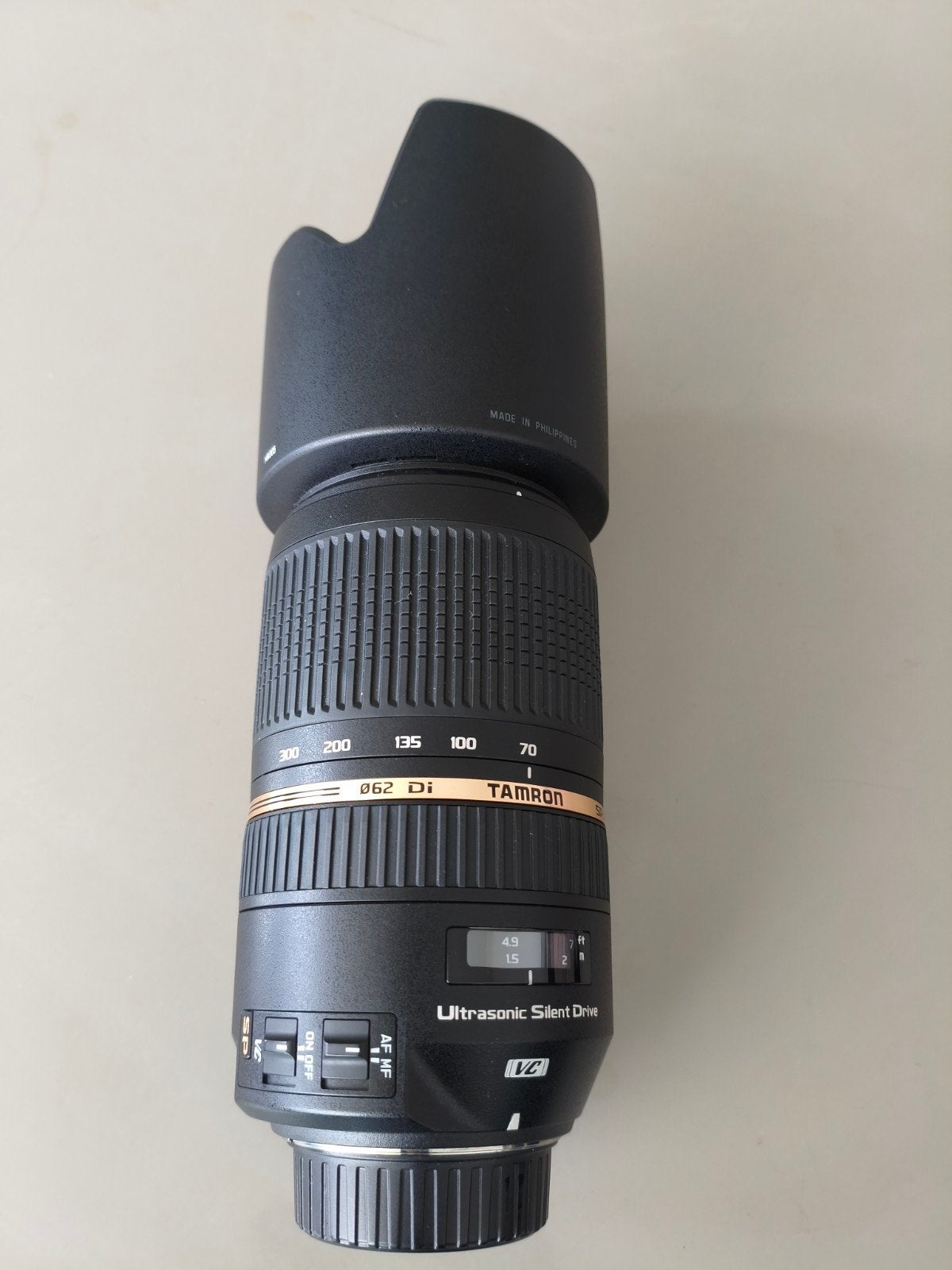 Tamron SP 70-300mm f/4-5.6 SP Di VC USD (Nikon)
In zeer goed, Ophalen, Zo goed als nieuw, Telelens