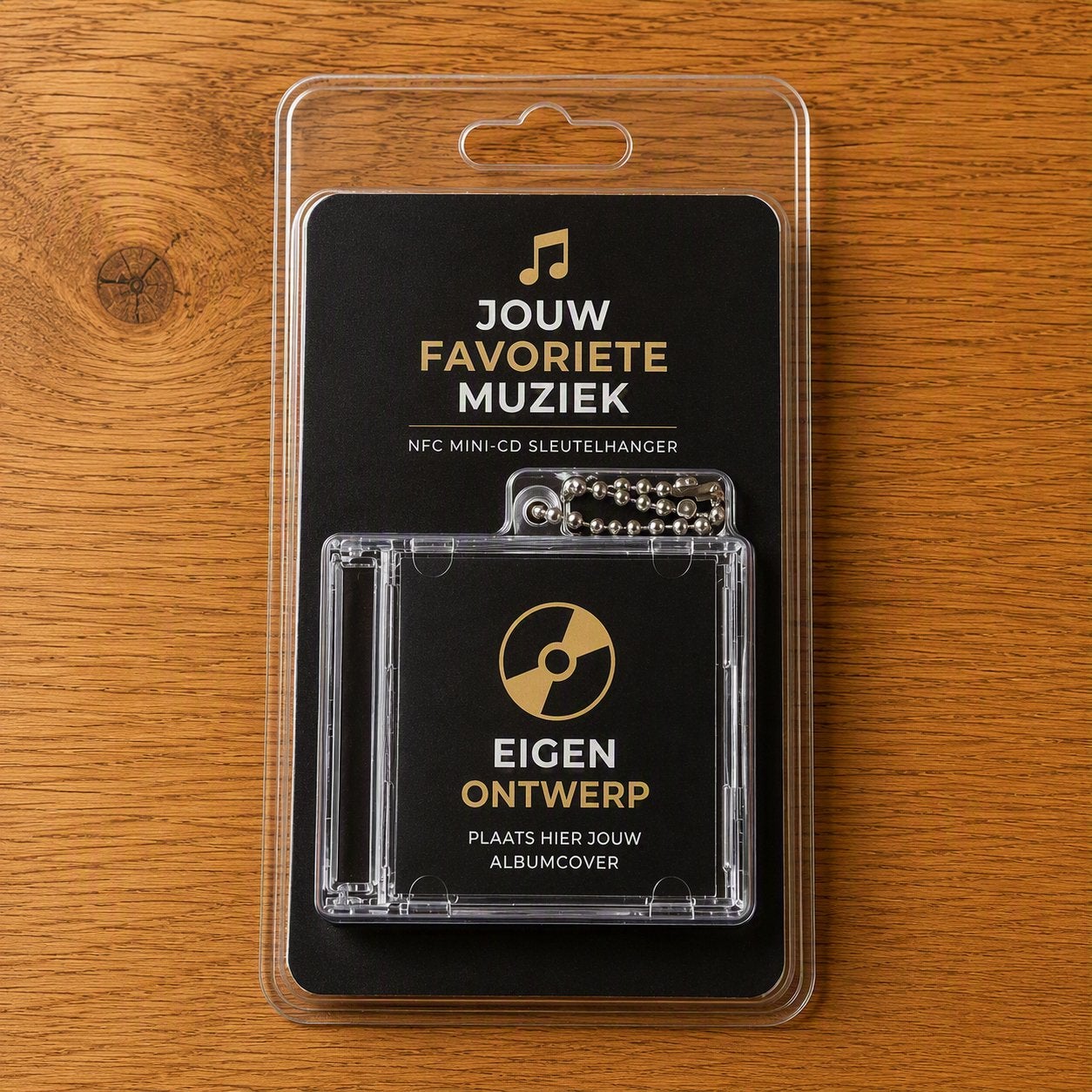 NFC Mini-CD Sleutelhanger – Album naar keuze!, Ophalen of Verzenden, Nieuw