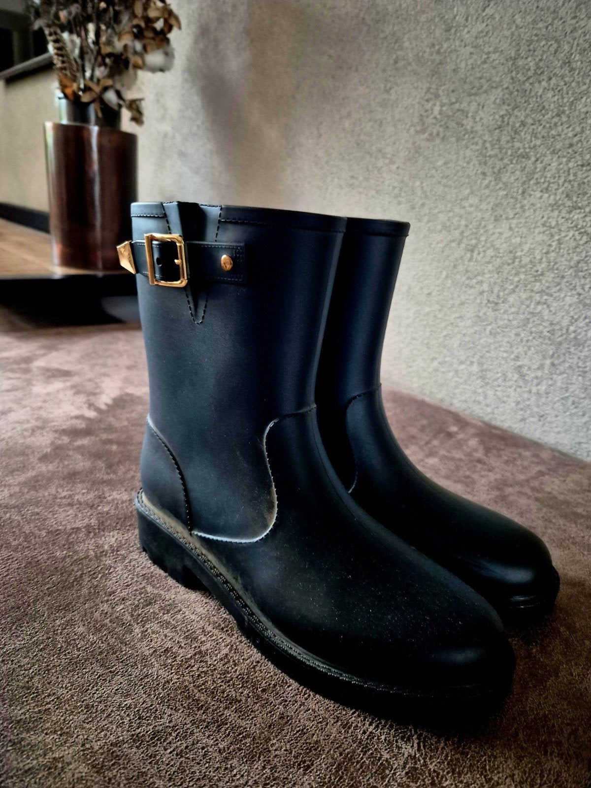 Regenlaarzen maat 36 van Van Haren, Zwart, Nieuw, Ophalen of Verzenden, Regenlaarzen