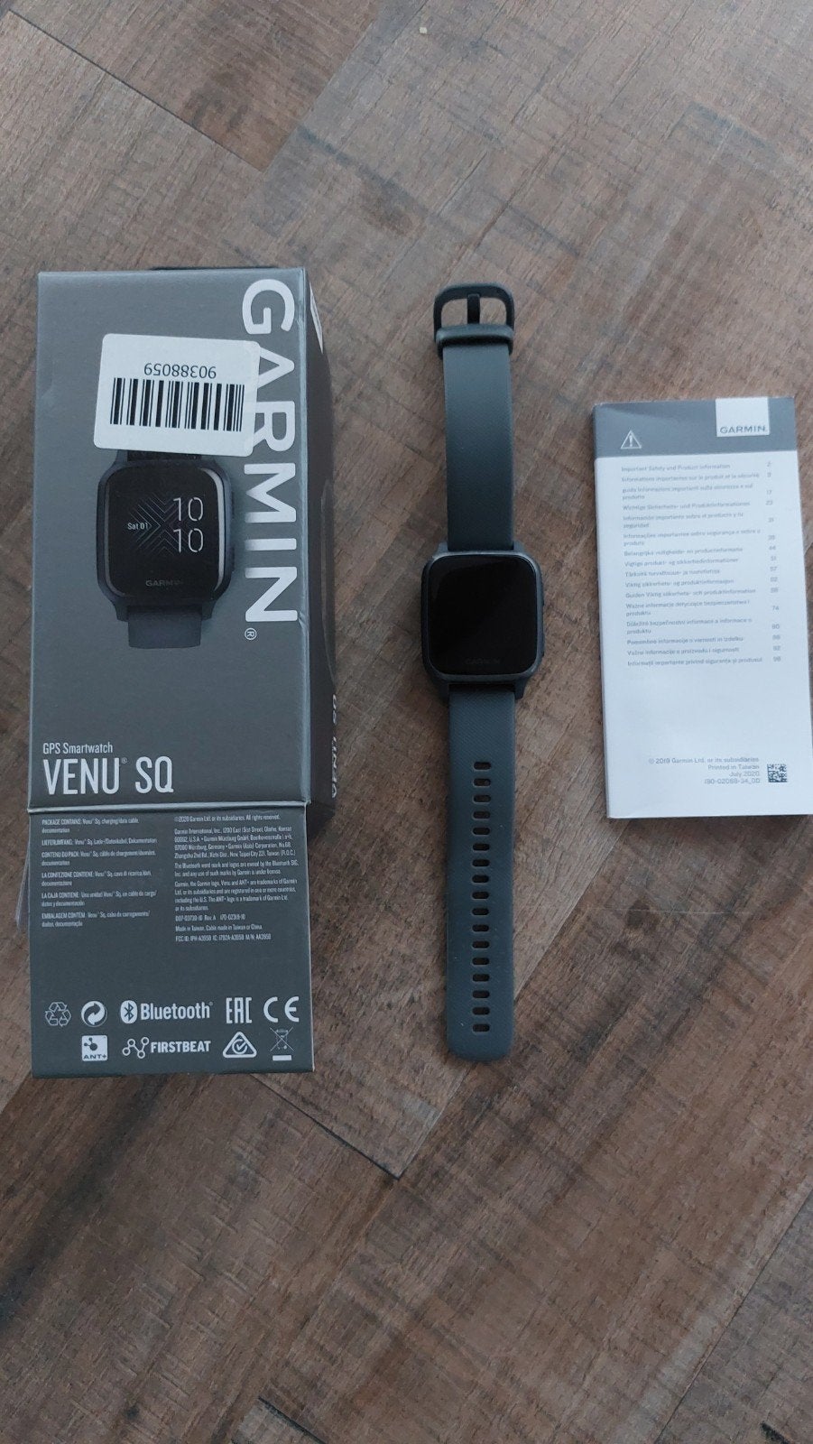Garmin Venu Sq GPS Smartwatch, zonder laadkabel, Gebruikt, Garmin, Ophalen of Verzenden, Stappen