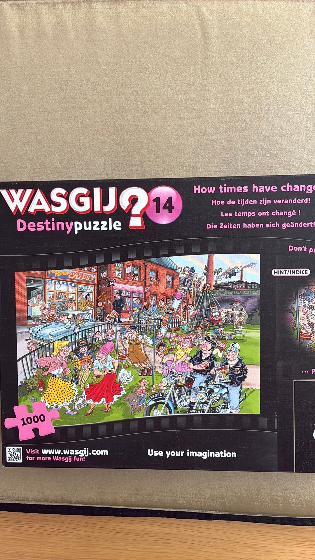 Wasgij Destny 14, Ophalen, 500 t/m 1500 stukjes, Gebruikt, Legpuzzel