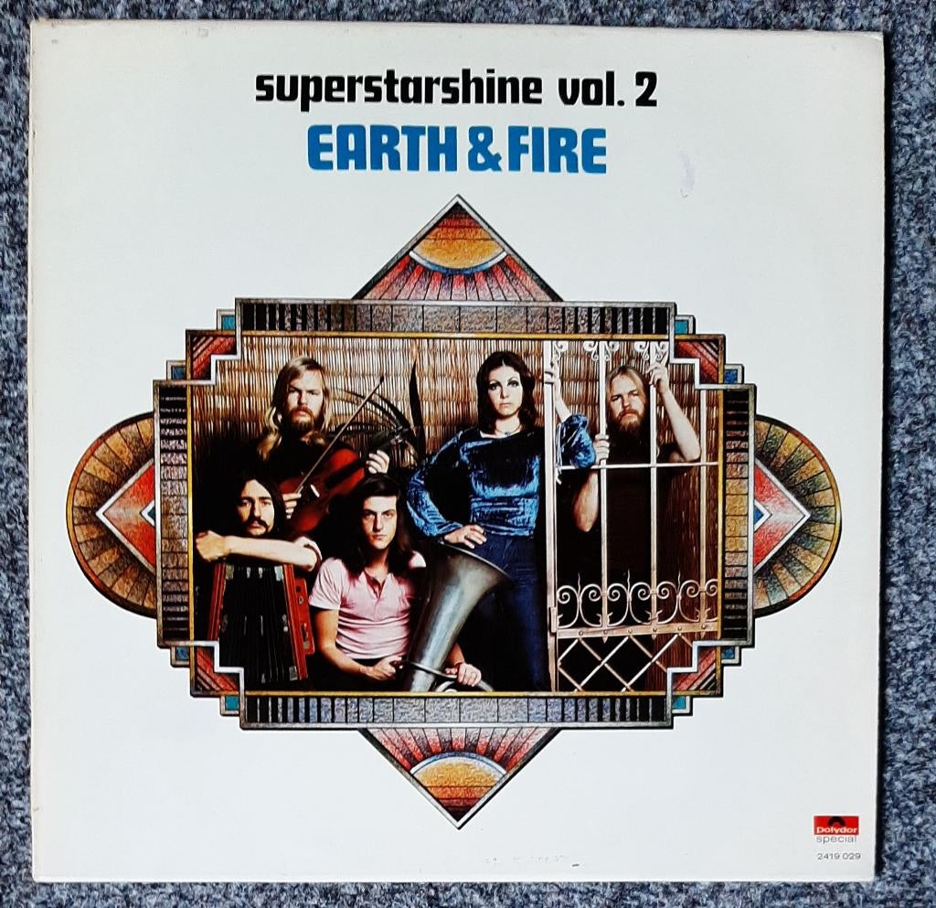 Earth & Fire – Superstarshine Vol. 2, Cd's en Dvd's, Vinyl | Pop, Ophalen of Verzenden, 1970 - 1979, Gebruikt, 12 inch