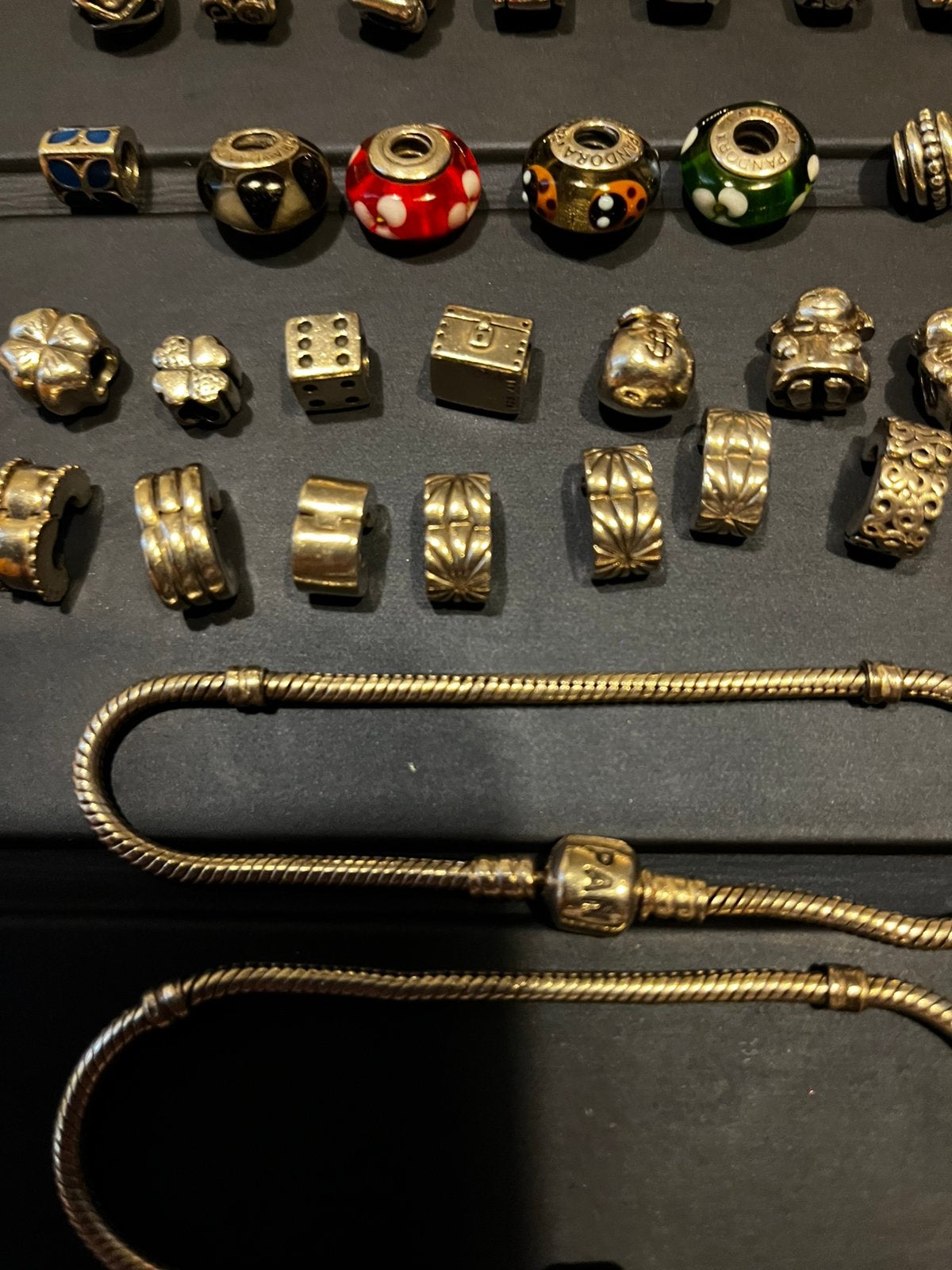 Pandora armbanden en bedels, Ophalen of Verzenden, Gebruikt, Zilver, Overige typen