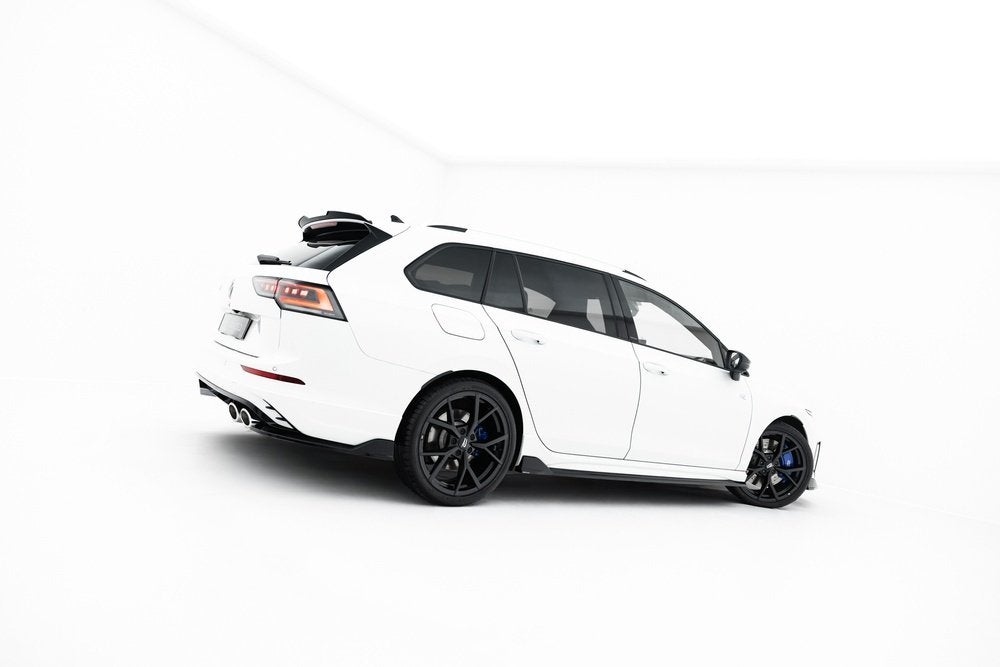Voorlip spoiler sideskirt diffuser - VW Golf 8 R Variant 24+, Auto diversen, Ophalen of Verzenden