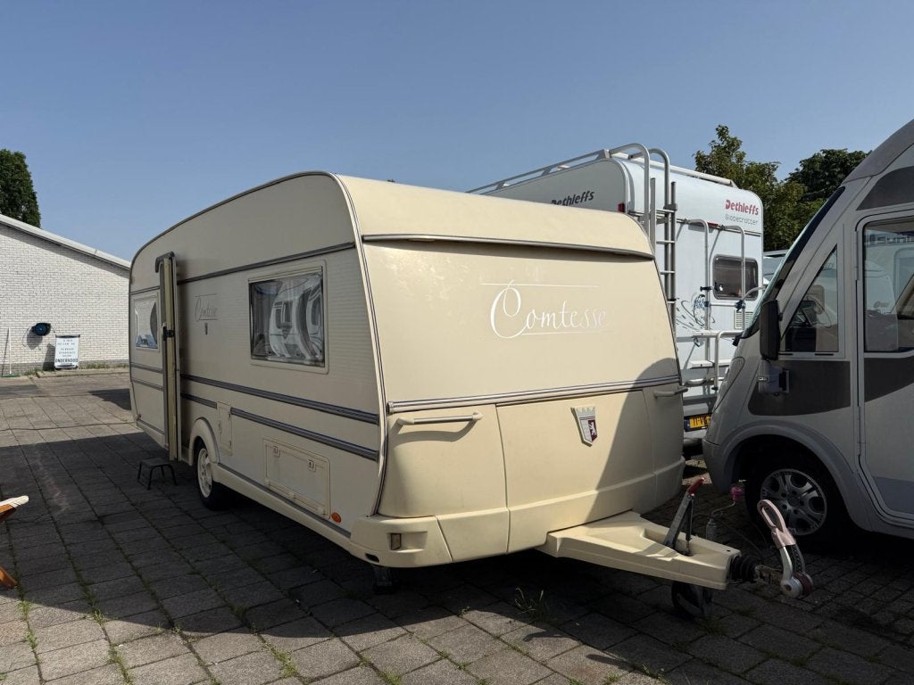 Tabbert Comtesse 560, Caravans en Kamperen, Caravans, Ringverwarming, Rondzit, Tabbert, Bedrijf